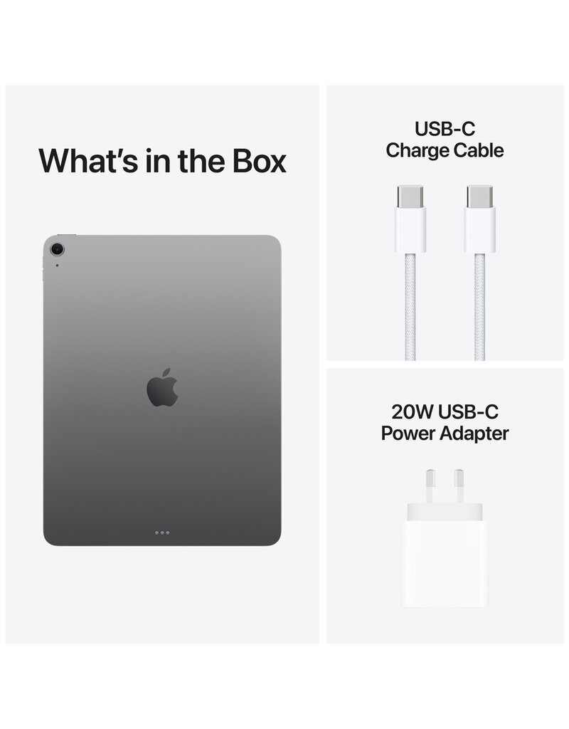 iPad Air (2025) 13” M3 7th Gen 256GB Wifi - Space Grey