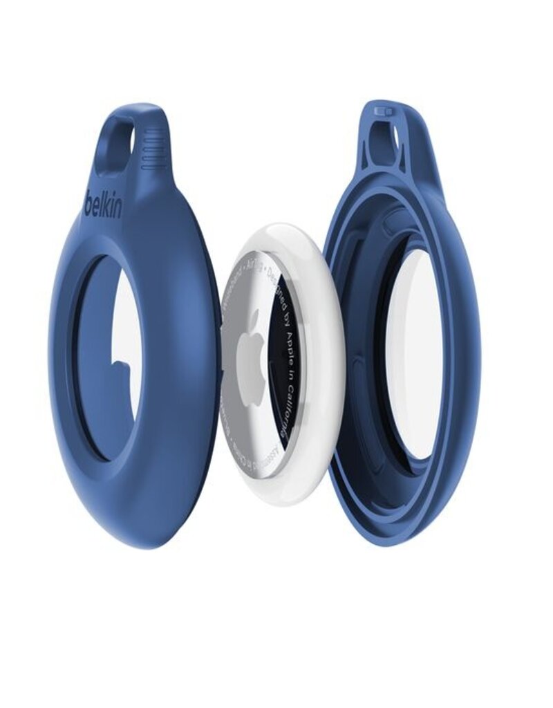 Belkin AirTag Key Ring - Blue - Water Proof