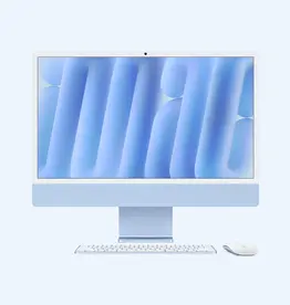 iMac 24" M4 4 Port 16gb 256gb Blue - Ex Demo