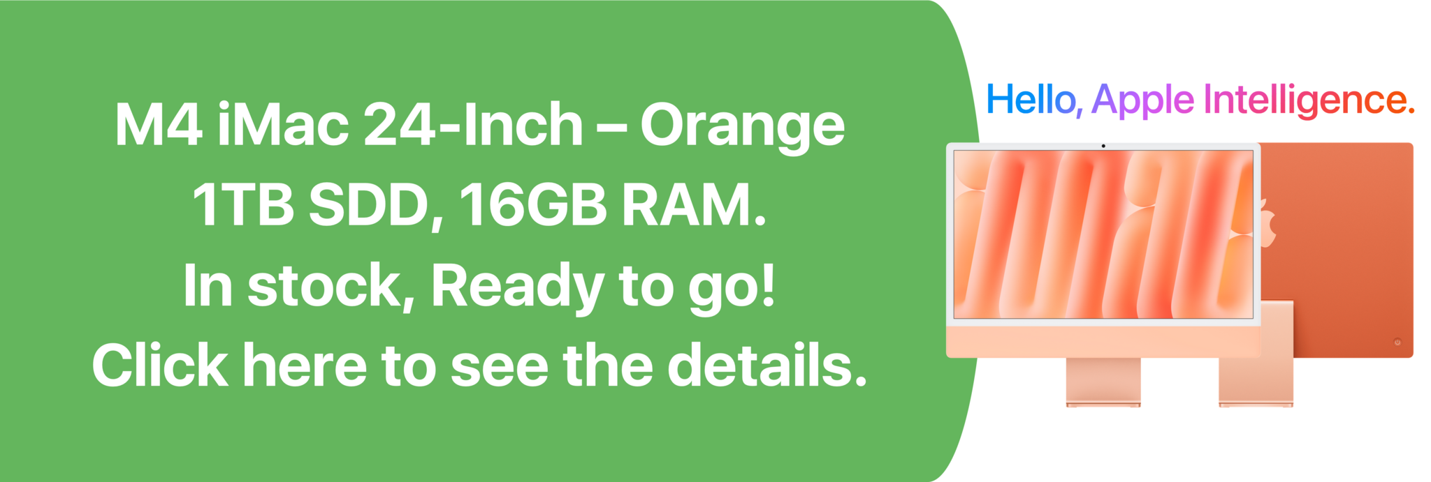 Orange iMac
