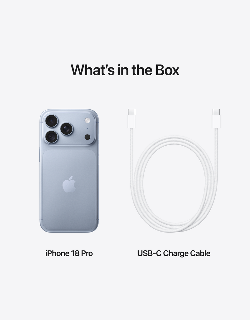 iPhone 18 Pro 1TB - Glacier