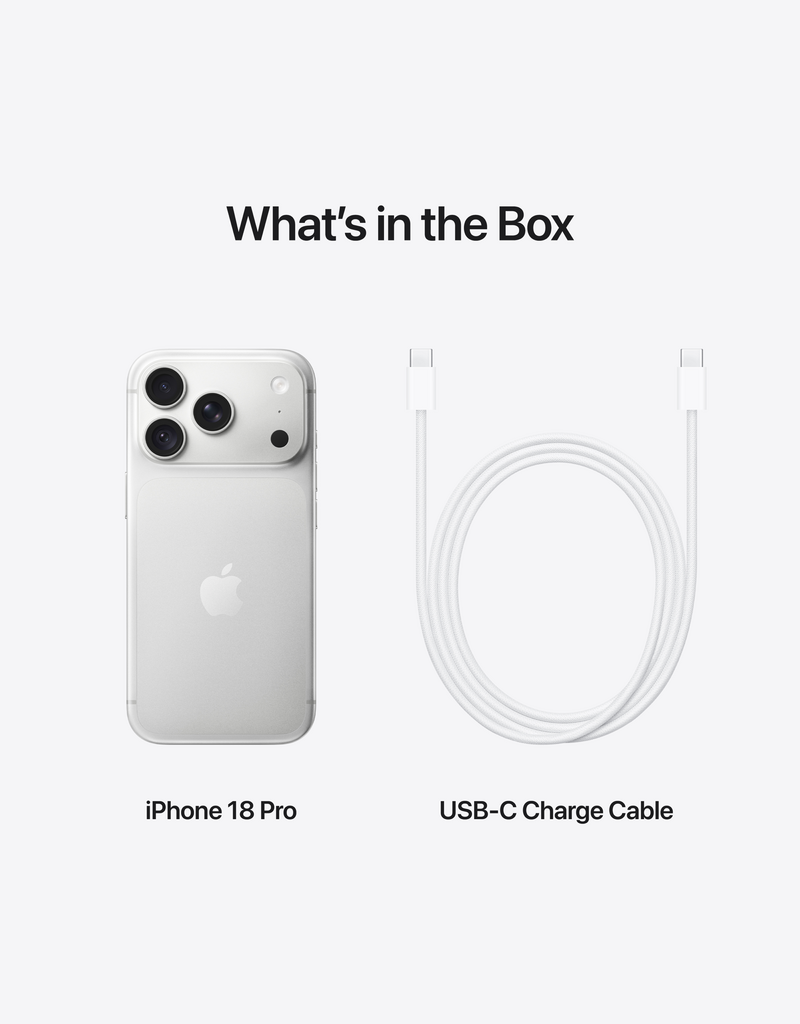 iPhone 18 Pro 2TB - Silver