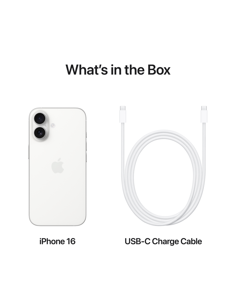 iPhone 16 128GB - White