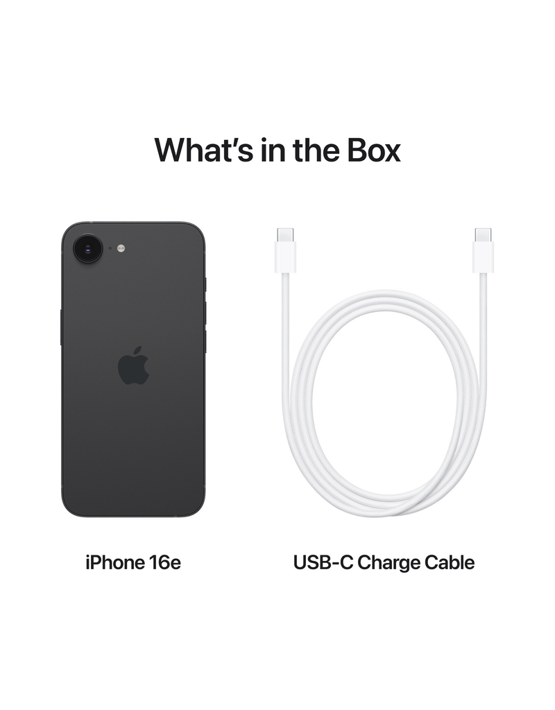 iPhone 16e 128GB - Black - Special Order*
