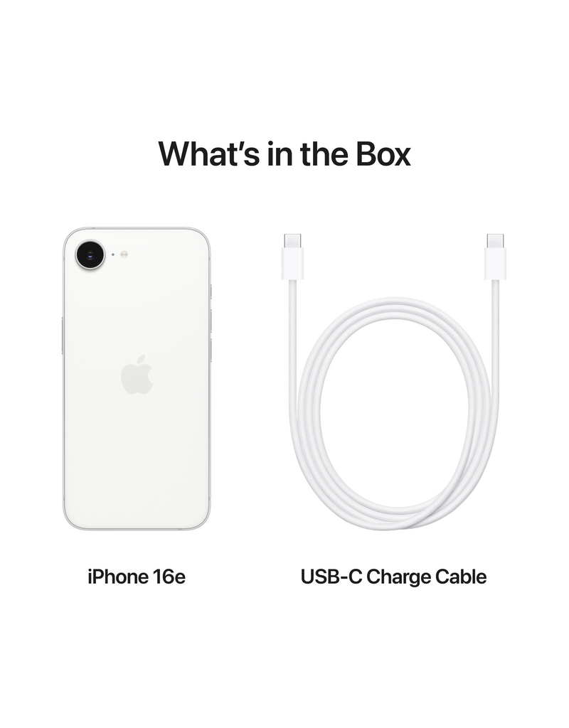 iPhone 16e 128GB - White - Special Order*