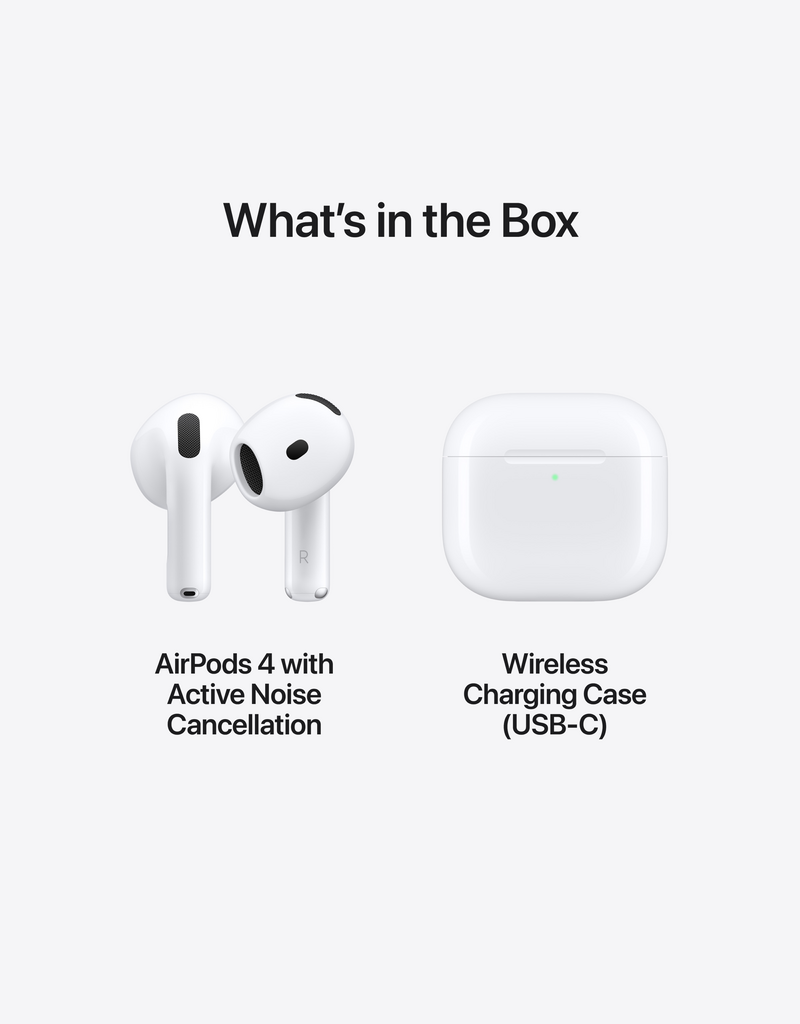 AirPods 4th Gen with Active Noise Cancellation