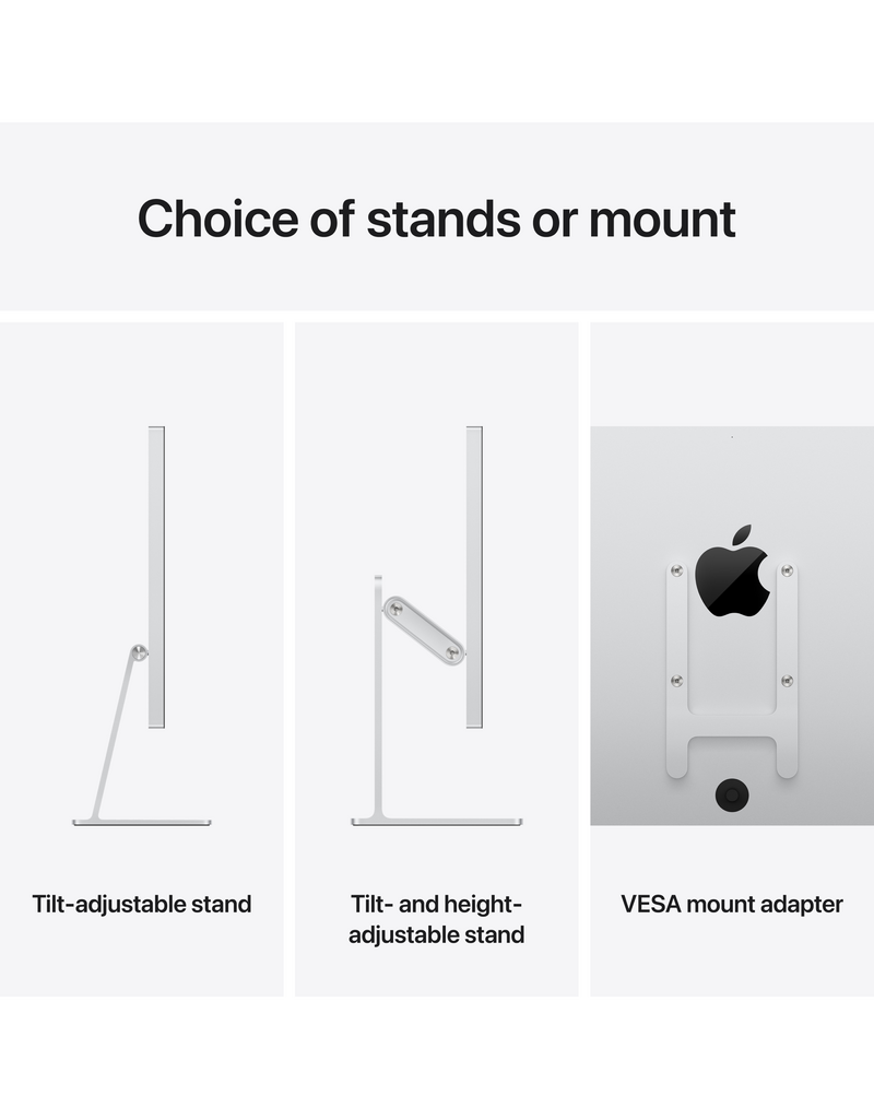 Studio Display 2026 - Nano-texture glass - Tilt-adjustable stand