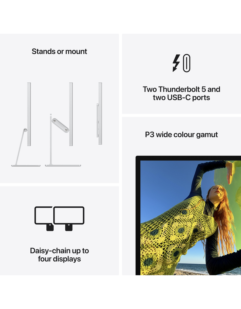 Studio Display 2026 - Nano-texture glass - Tilt-adjustable stand