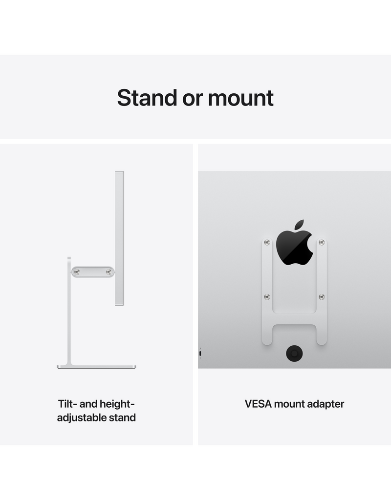 Studio Display XDR - Nano-texture glass - VESA mount adapter (Stand not included)