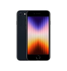 iPhone SE3 64gb Midnight - Renewed