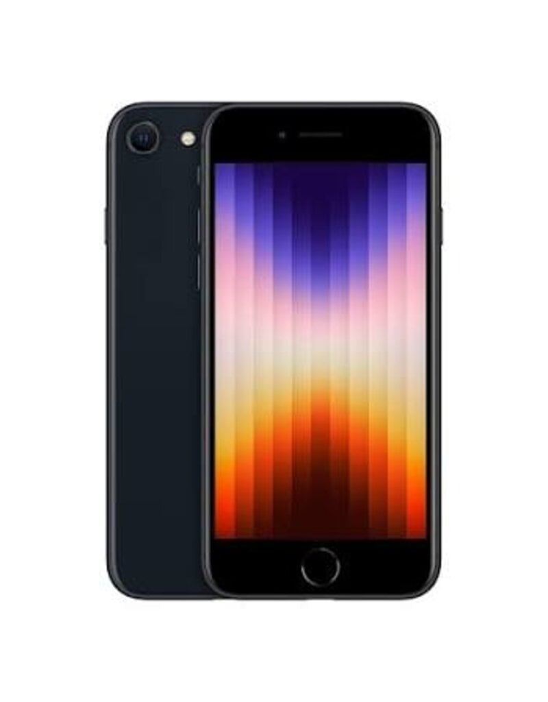 iPhone SE3 64gb Midnight - Renewed