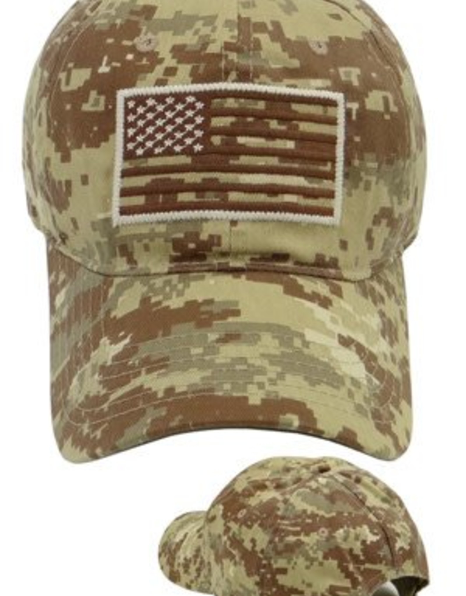 subdued flag hat