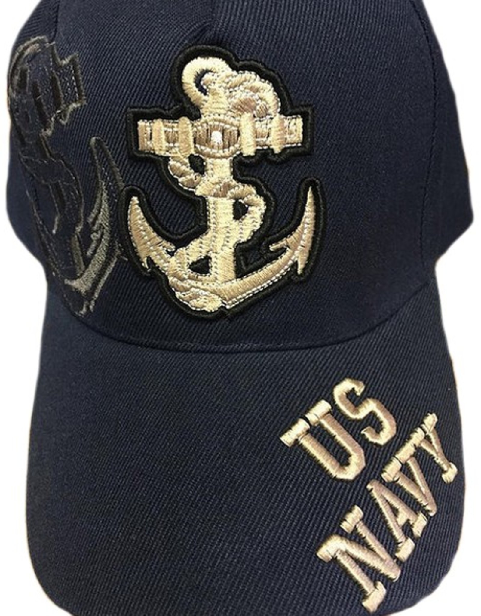 navy anchor hat