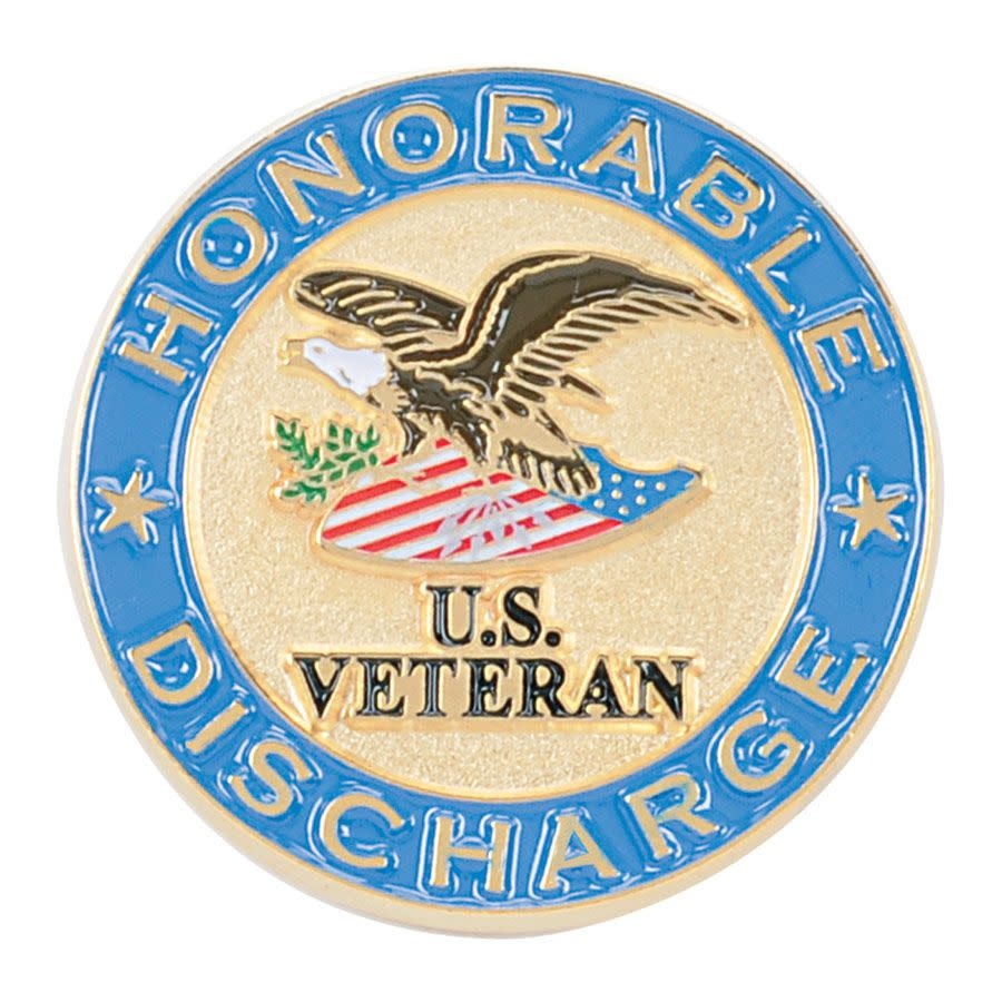 Honorable Discharge Pin 1 1 8 Midtown Military