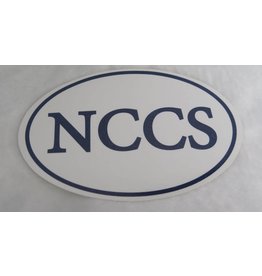 NCCS Oval Car Sticker