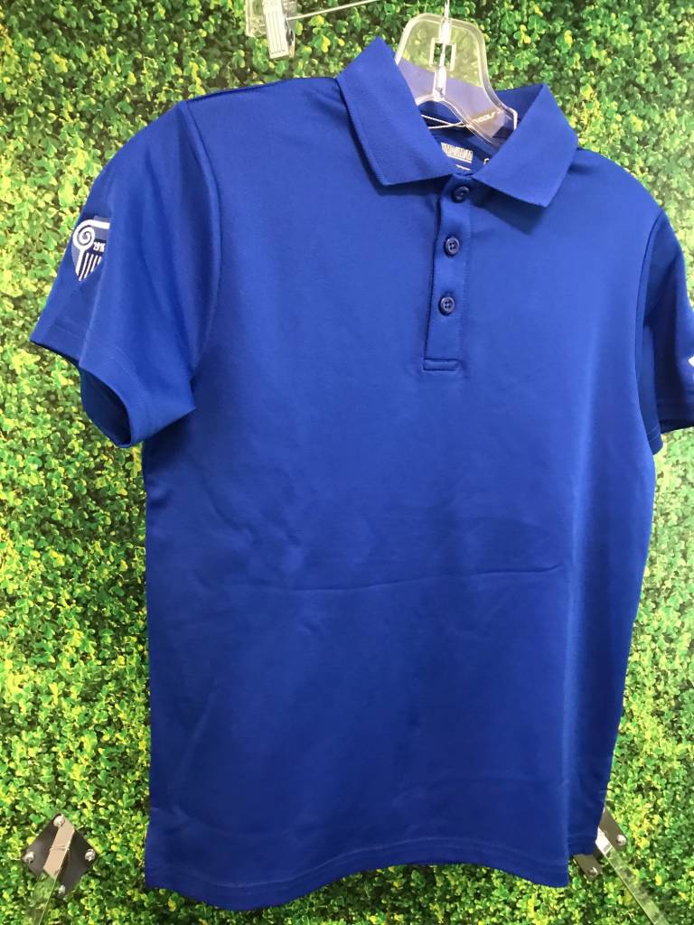 Under Armour Youth Polo Royal - New Canaan Country School