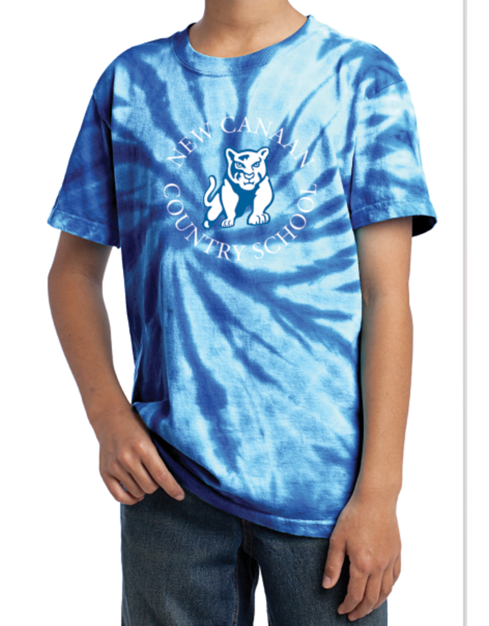 Port & Co Tie Dye Tee Youth