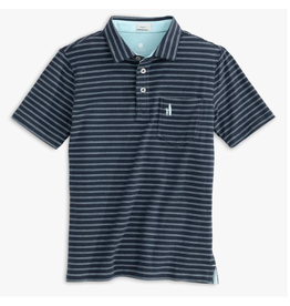 Johnnie-O Johnnie-O Youth Polo Navy Striped