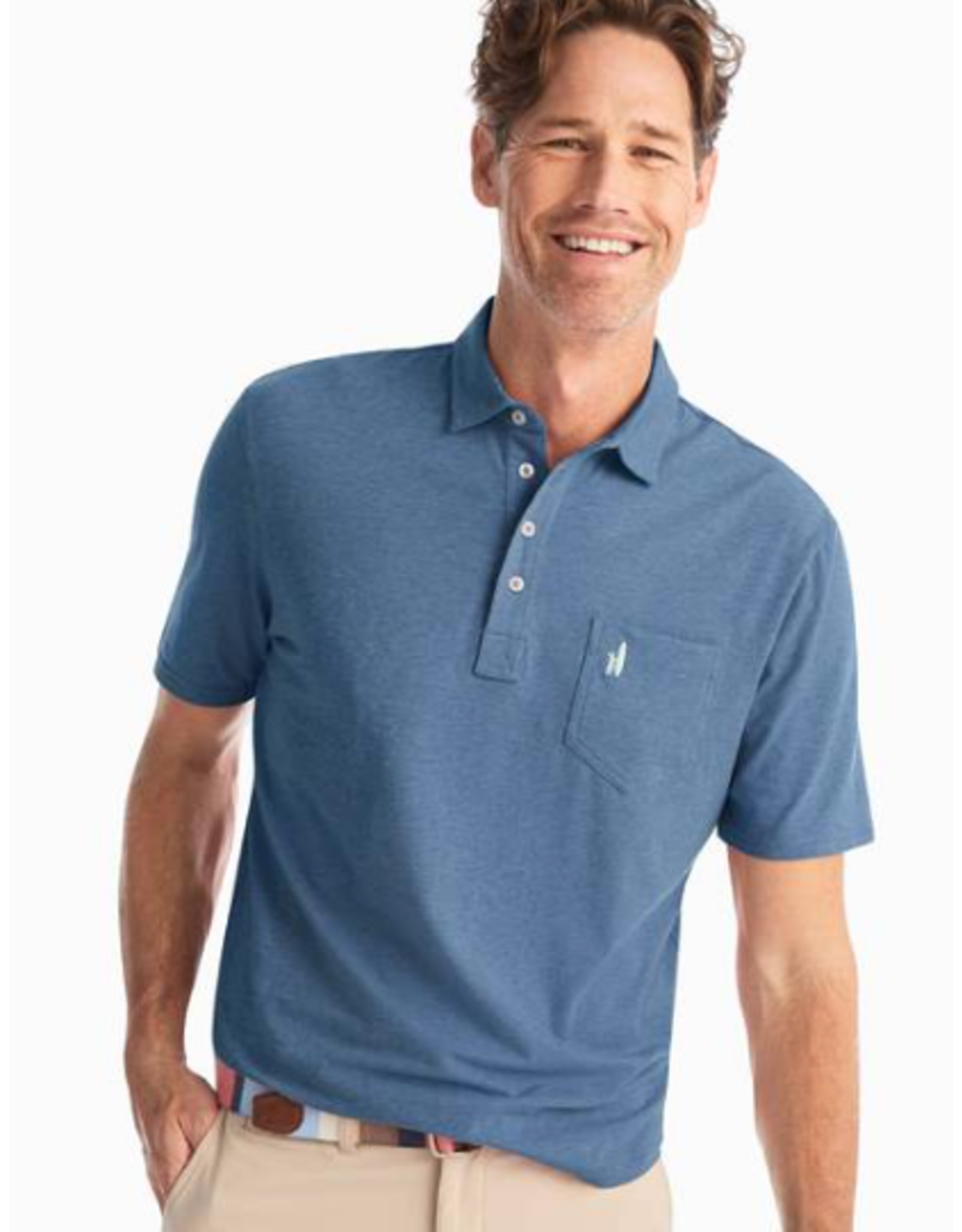 Johnnie-O Heathered Original Polo