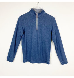 Johnnie-O Johnnie-O Youth 1/4 Zip Blue