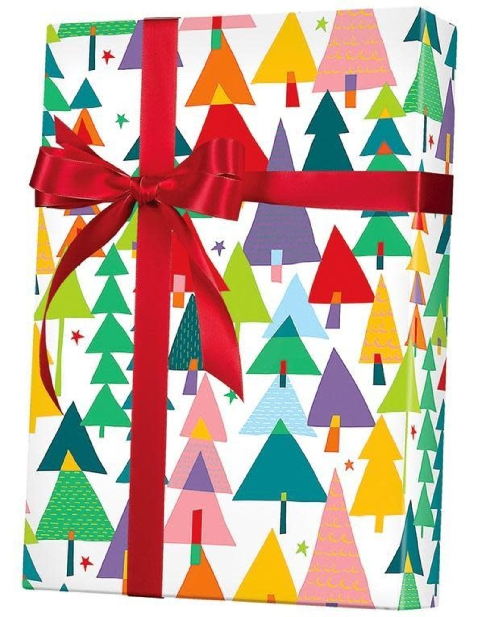 Rainbow Christmas Wrapping Paper New Canaan Country School