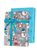 Snow Play Reversible Wrapping Paper