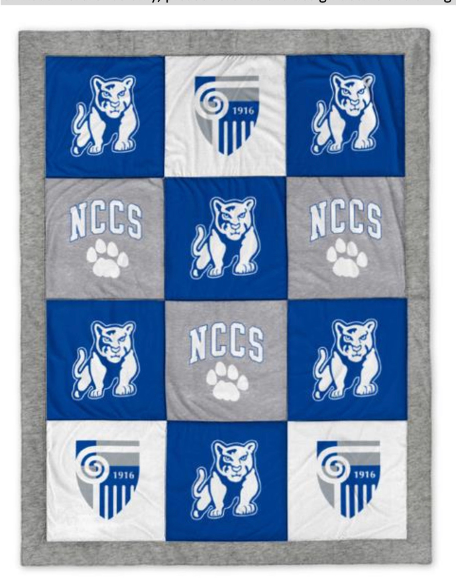 League League Patchwork Logo Blanket