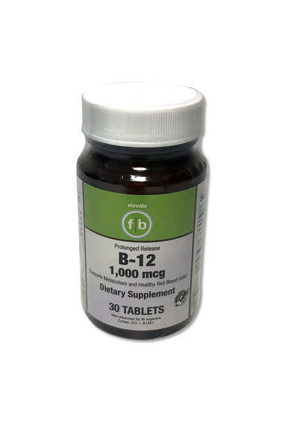 fb B-12 1000MCG PROLONGED RELEASE 60ct.