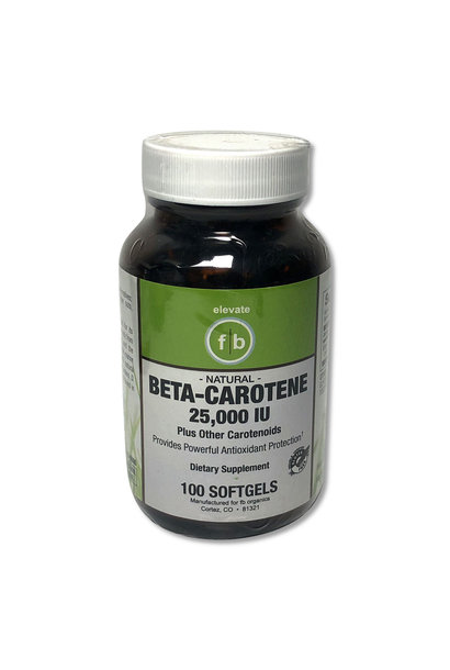 fb BETA-CAROTENE 25,000 IU 100ct