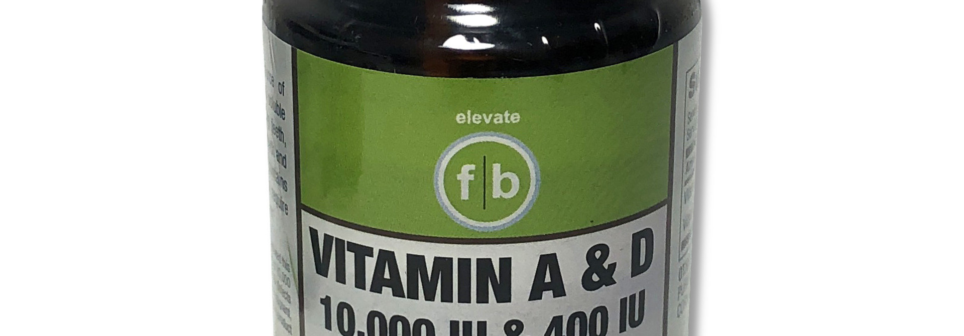 fb VITAMIN A & D 10,000 IU, 400