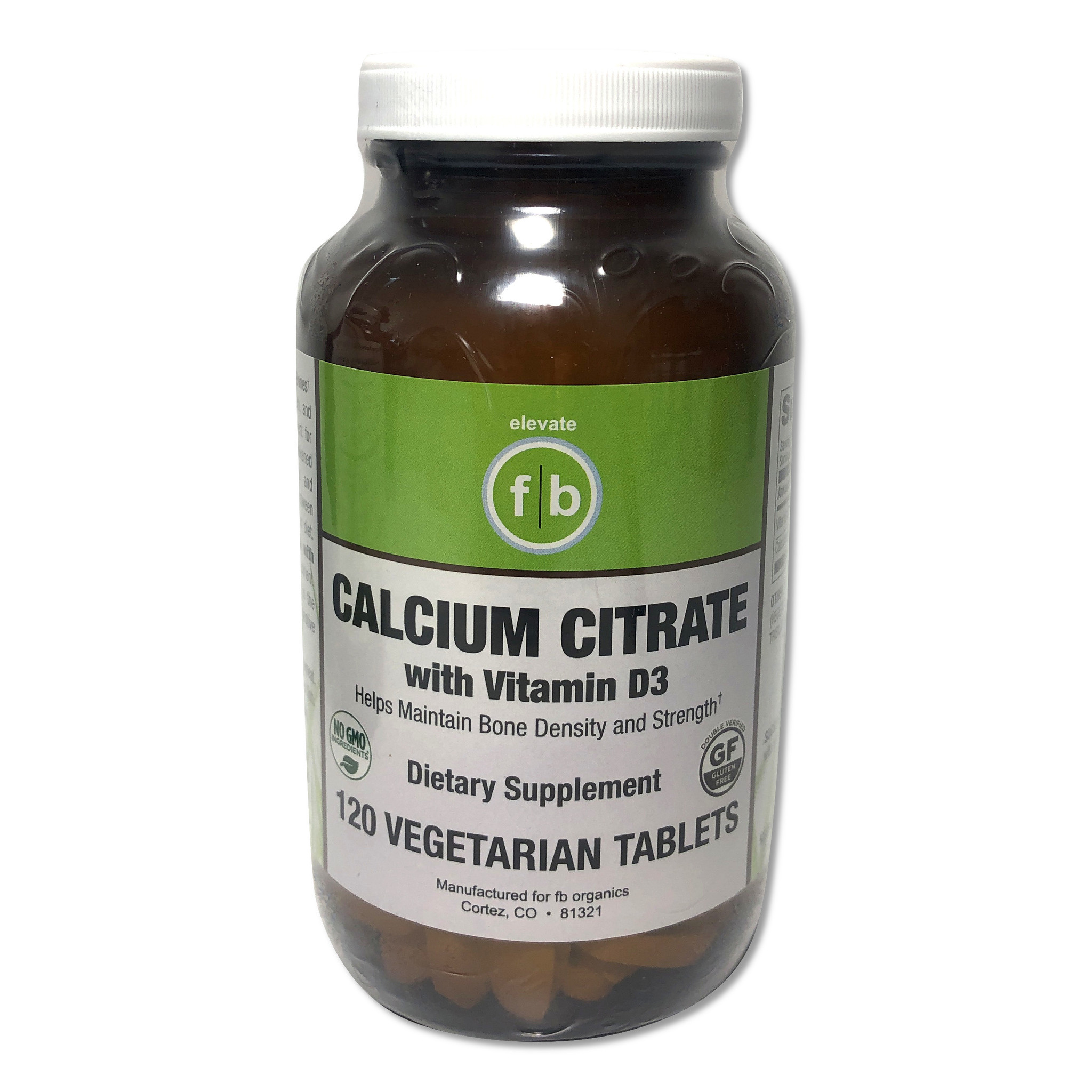 Calcium Citrate with Vitamin D3 fb organics