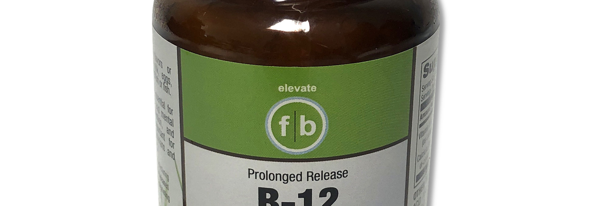 fb VITAMINS B-12, PROLONGED RELEASE 1000 mcg 30 ct.