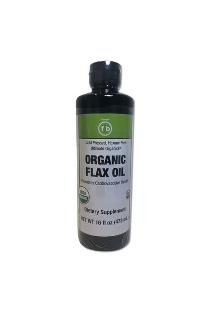 fb ORGANIC FLAX OIL 16oz