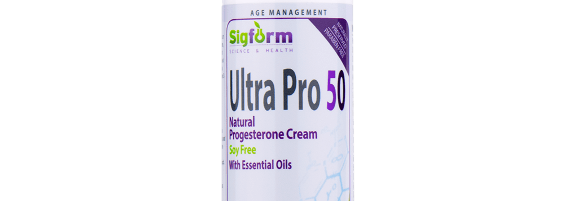 SIGFORM ULTRA PRO 50 PROGESTERONE CREAM - 3.6oz