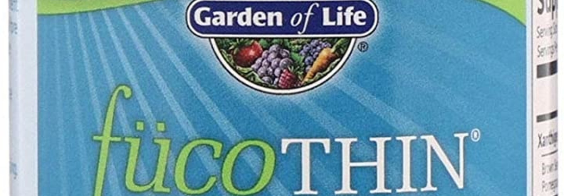 GARDEN OF LIFE FUCOTHIN SOFTGELS - 180CT
