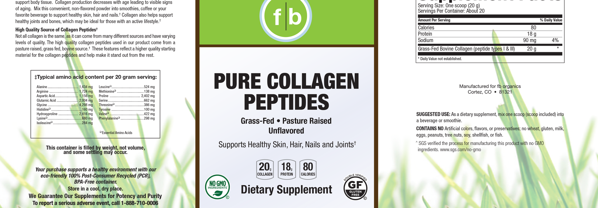 fb HYDROLYZED COLLAGEN PEPTIDES