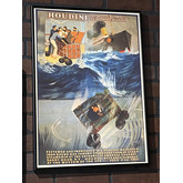 Nielsen Magic Products Vintage Magic Poster - Houdini 1912 "Self Liberator"