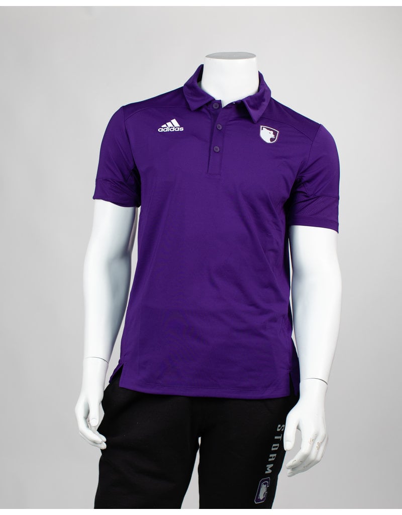 adidas purple polo