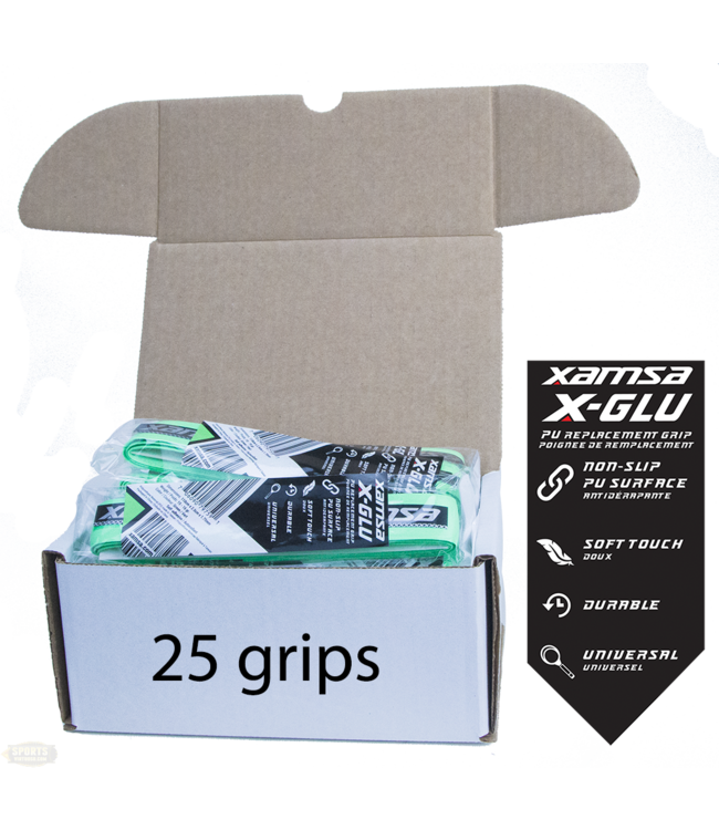 Xamsa X-Glue Replacement Grip, Box of 25