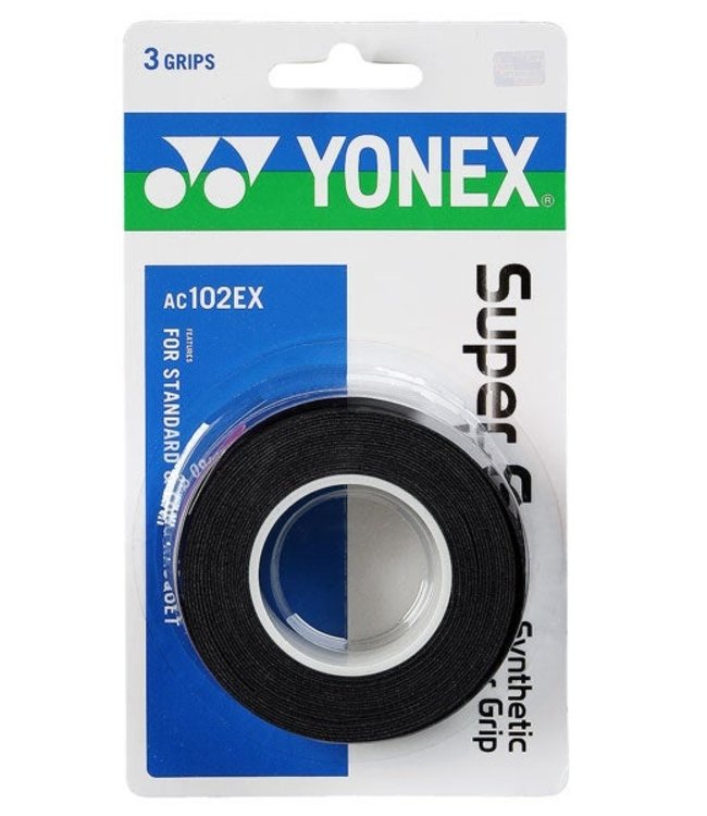 Yonex Super Grap Black 3-Pack Overgrip
