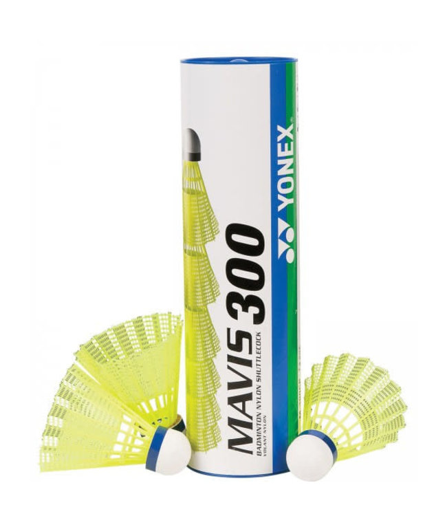 Yonex Mavis 300, Yellow, Medium Speed Badminton Shuttles