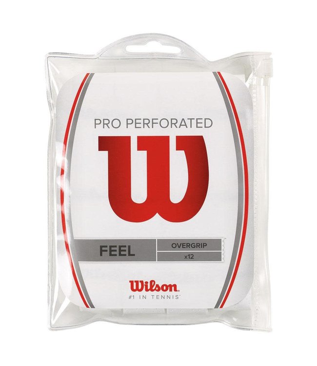 Wilson Pro Perforated Overgrip (12 pack)
