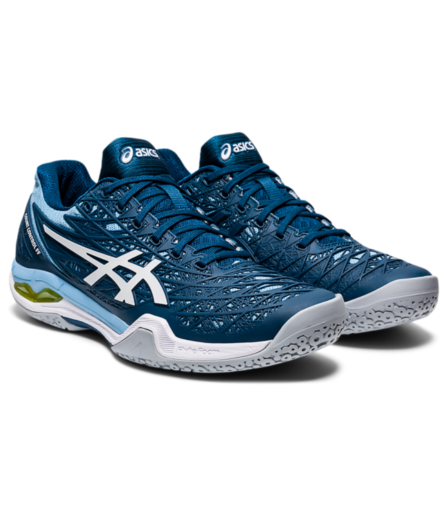 Asics Court Control FF Womens, Mako Blue/ White - Of Courts