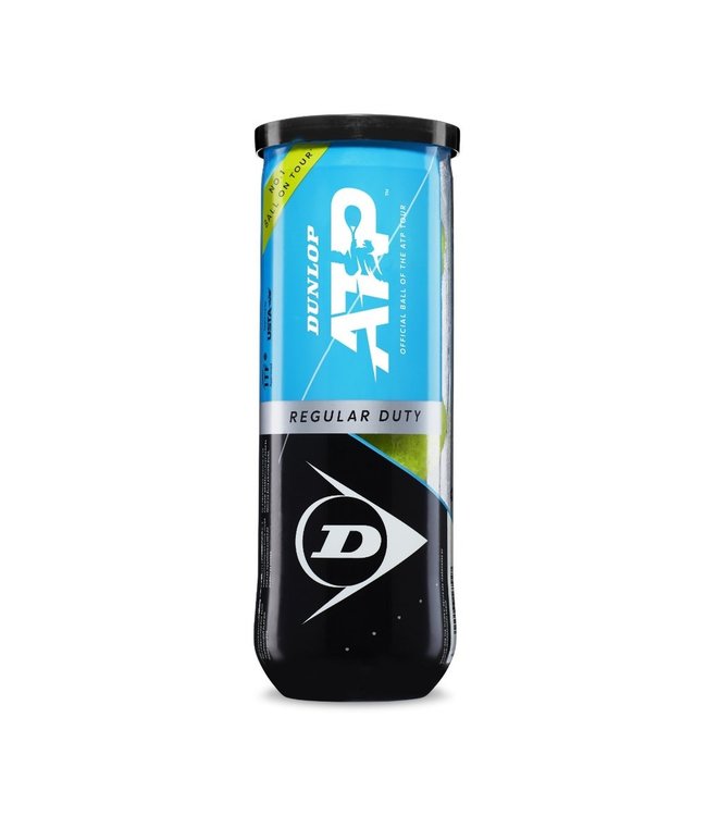 Dunlop ATP Regular Duty Tennis Balls - 3 Can
