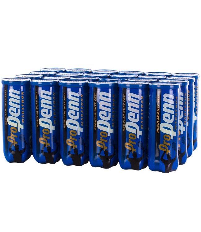 Penn Pro Marathon Regular Duty Tennis Balls - 24 Can Case