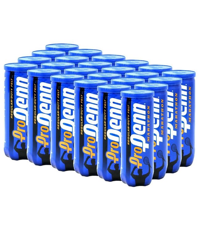 Penn Pro Marathon Regular Duty Tennis Balls - 24 Can Case
