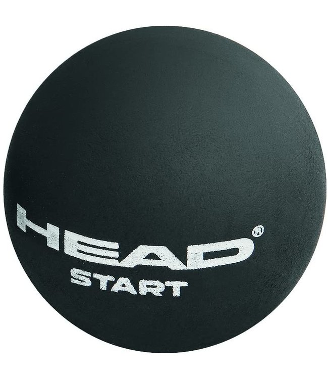 Head Start White Dot Squash Balls- Beginner 3 Tube