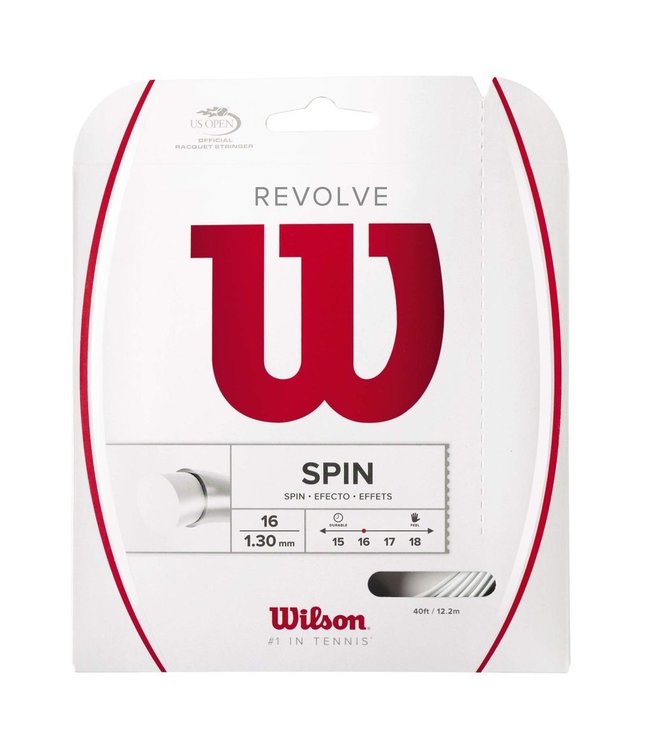 Wilson Revolve 16 White Tennis String