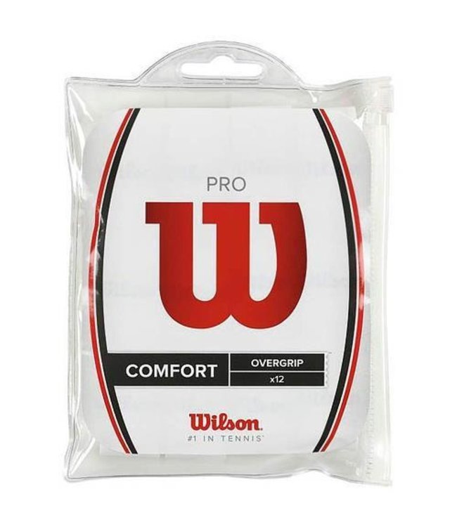 Wilson Pro Overgrip 12 Pack White