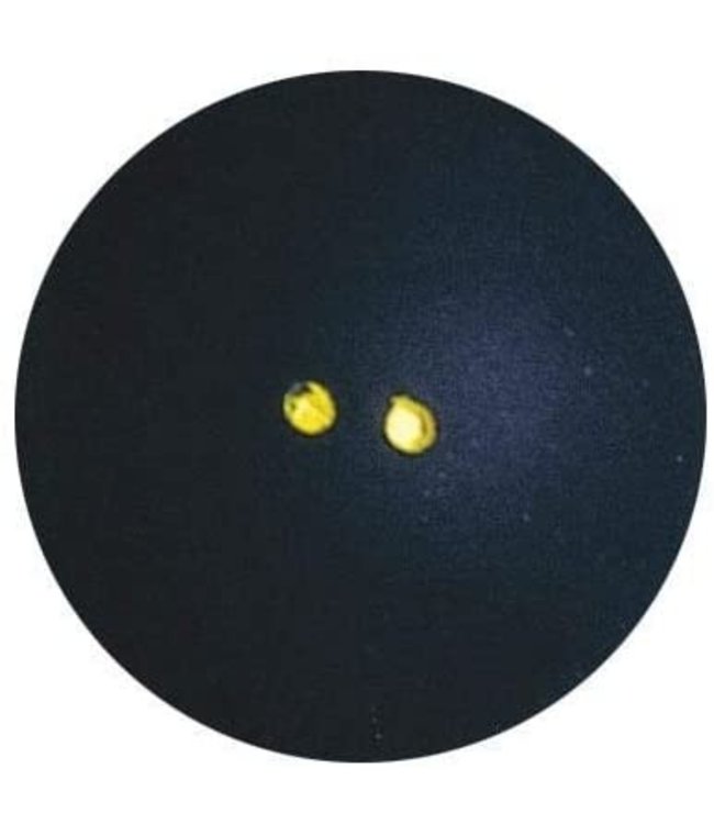 Dunlop Pro Double Yellow Squash Ball 3 Tube